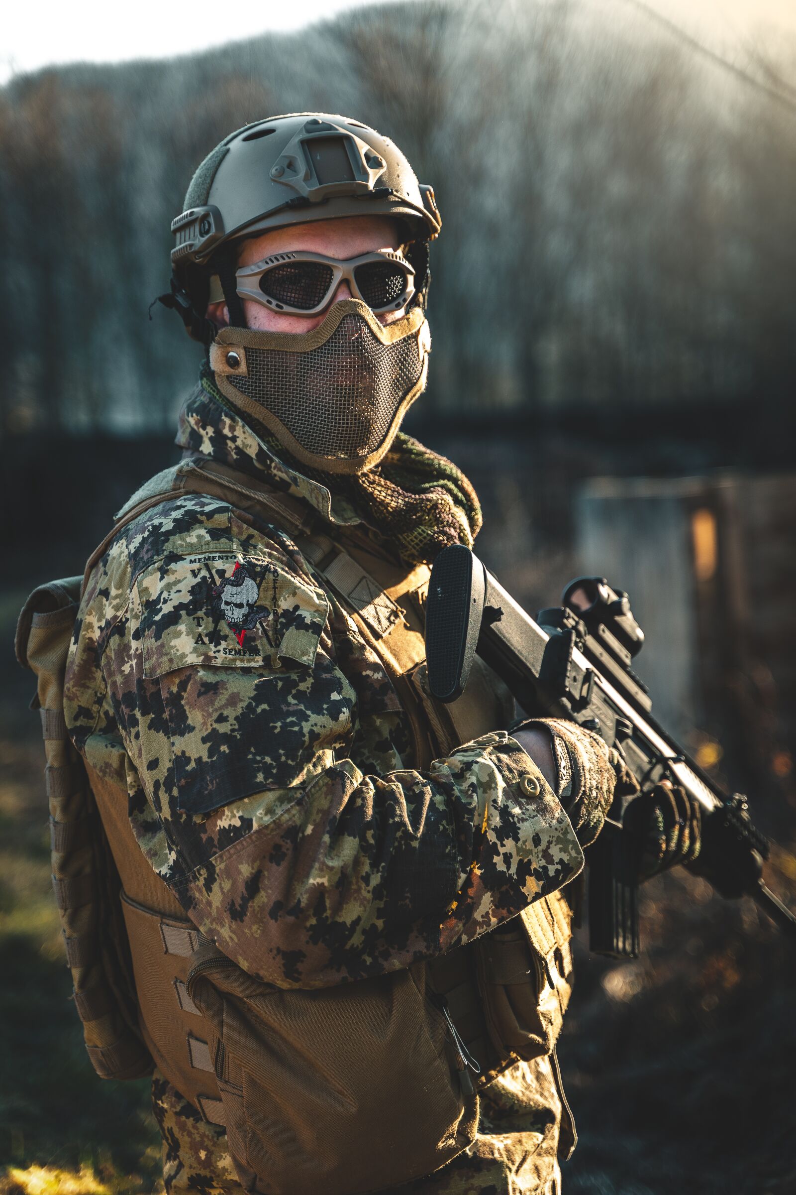 Sony a7 III + Tamron 28-75mm F2.8 Di III RXD sample photo. Portrait, sniper, soldier photography