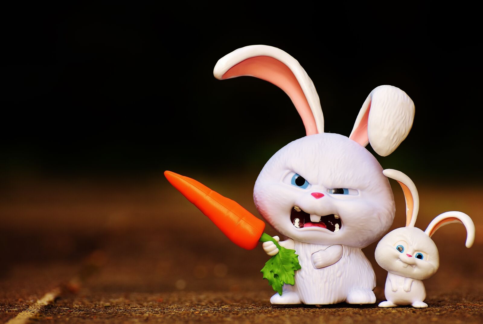Nikon D7200 sample photo. Hare, evil, snowball photography