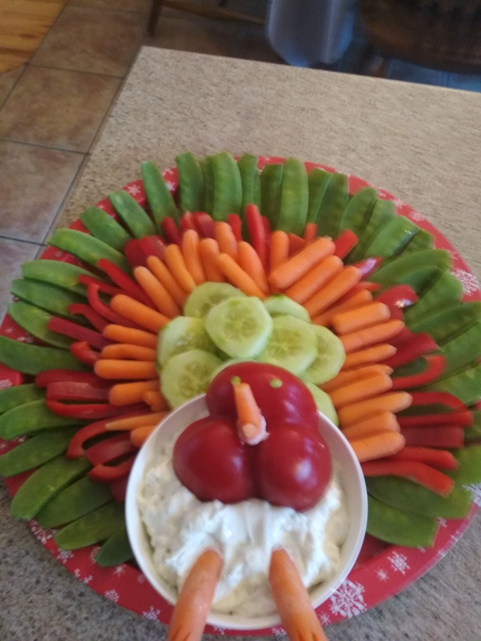 Xiaomi Redmi 4X sample photo. Vegetables, dip, appetizer photography