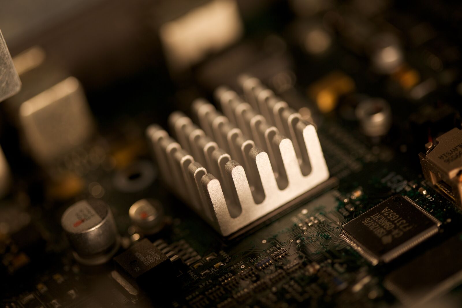 Canon EOS 5D Mark II sample photo. Electronics, motherboard, computer photography