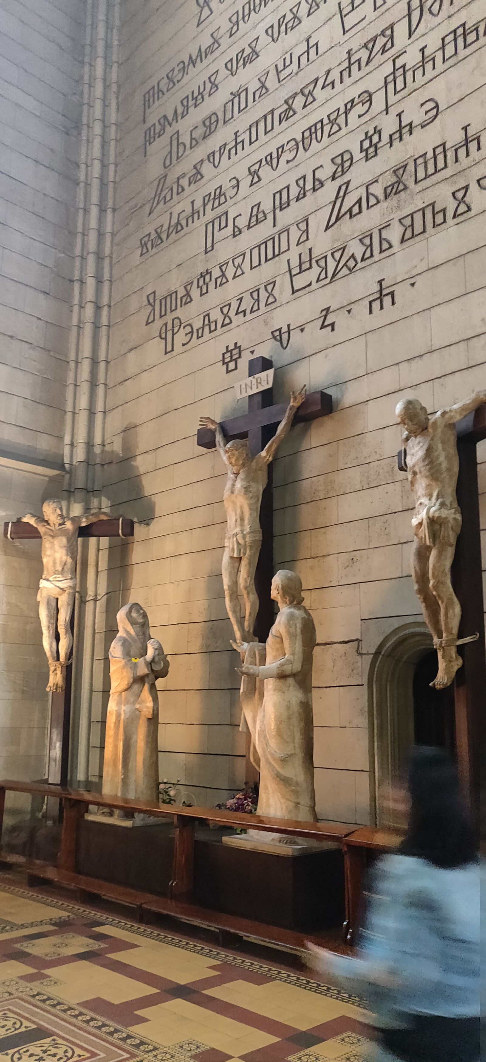 OnePlus A6010 sample photo. Zagreb, cathedral, wall photography