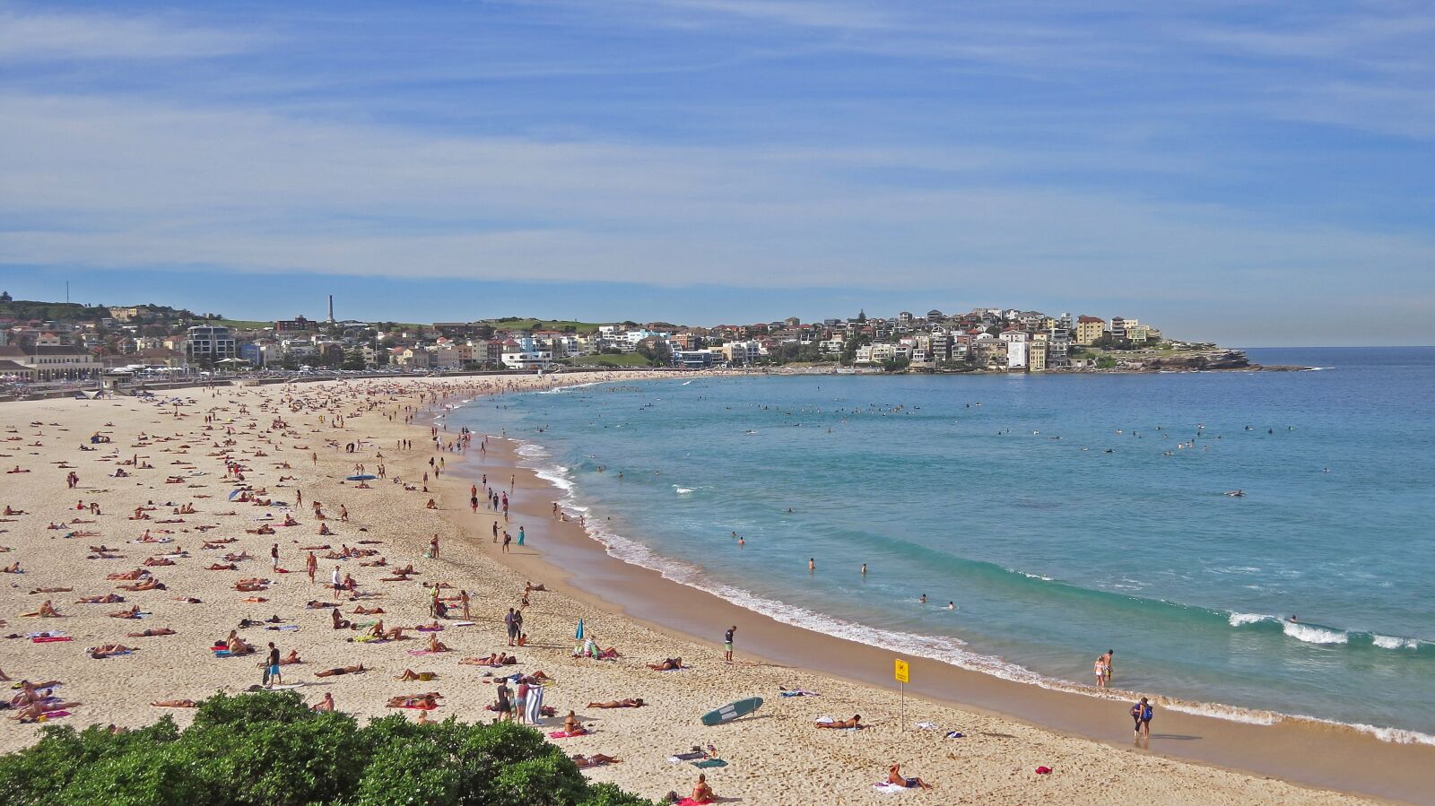 Canon PowerShot SX50 HS sample photo. Bondi, beach, surf photography