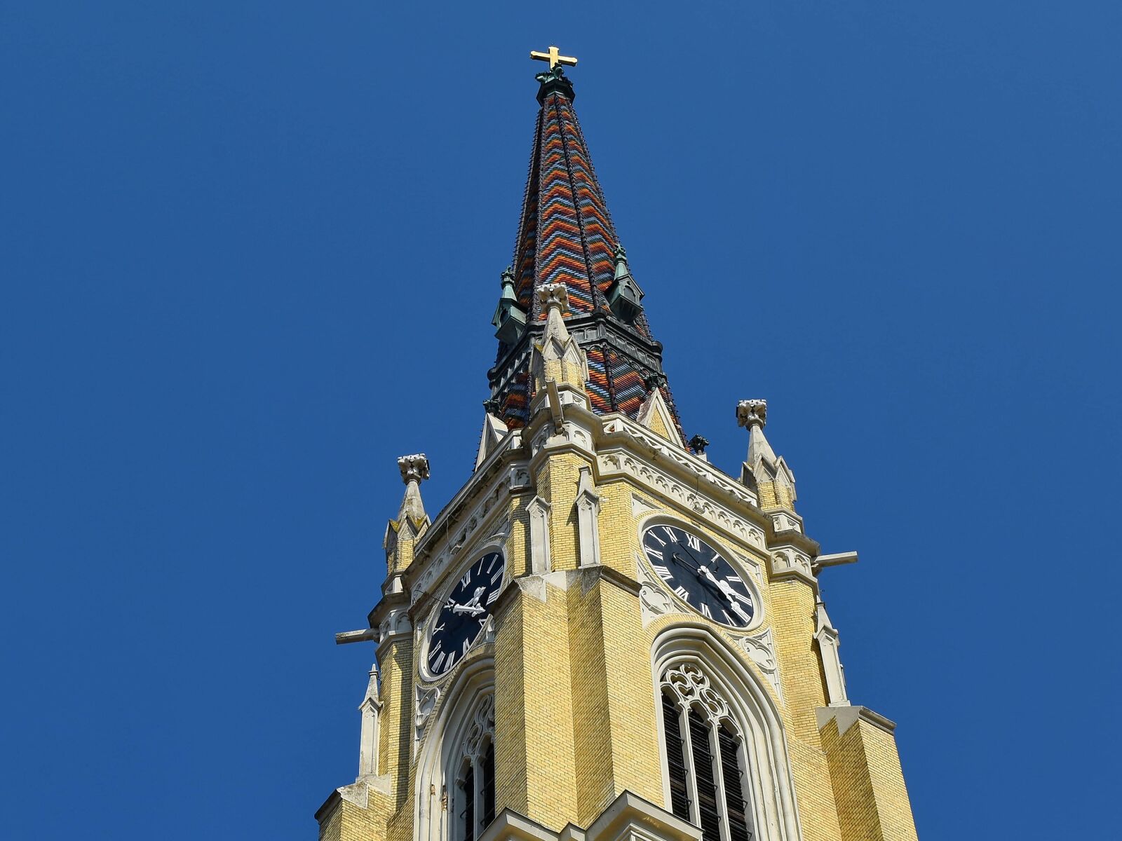 Nikon D5500 sample photo. Church tower, gothic, perspective photography