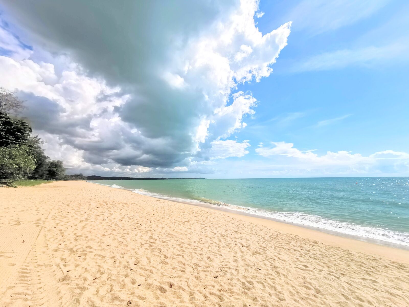 HUAWEI LYA-L29 sample photo. Beach, indonesia, clouds photography