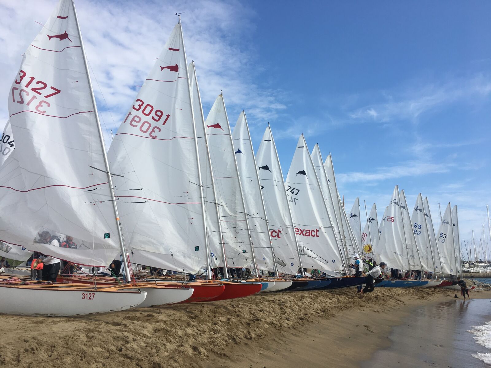 Apple iPhone 6s sample photo. Patin de vela, sailing photography