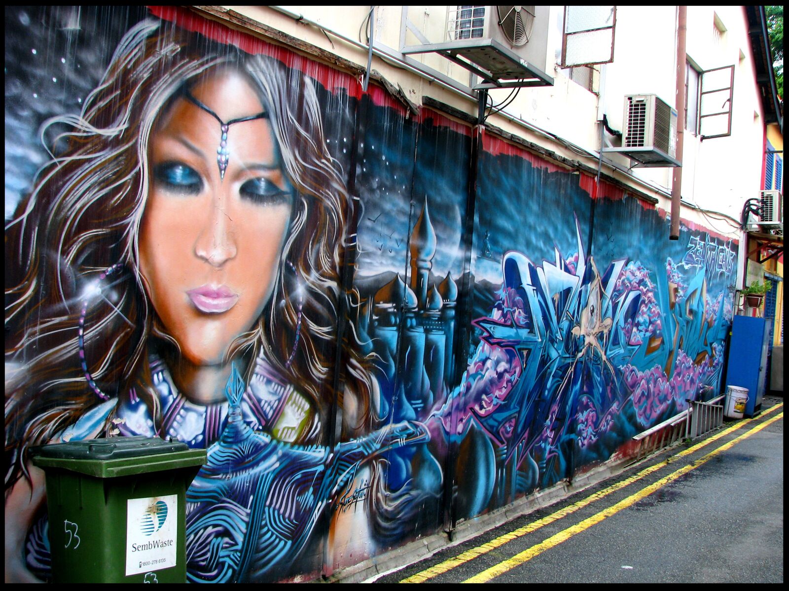 Canon POWERSHOT S5 IS sample photo. Graffiti, street, urban photography
