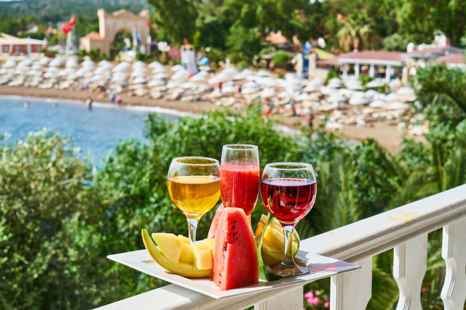 Sony a7R II sample photo. Hotel, tourism, fruit photography