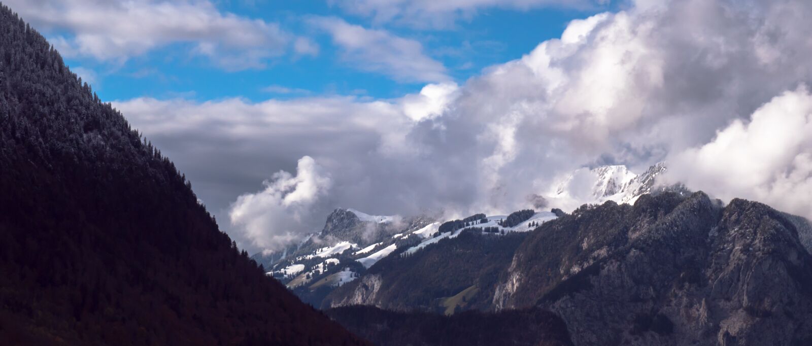 LUMIX G VARIO 12-60/F3.5-5.6 sample photo. Mountains, snow, new zealand photography