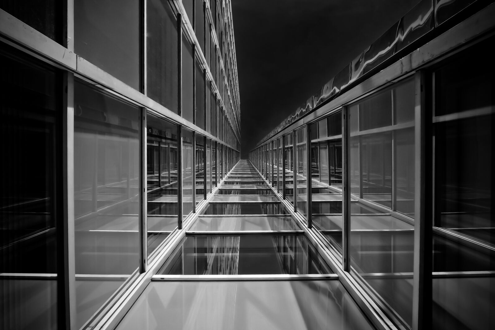 Olympus OM-D E-M10 sample photo. Architecture, glass, modern photography
