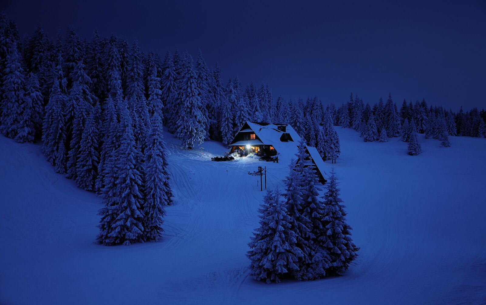 Nikon D90 sample photo. Snow, winter, mountains photography