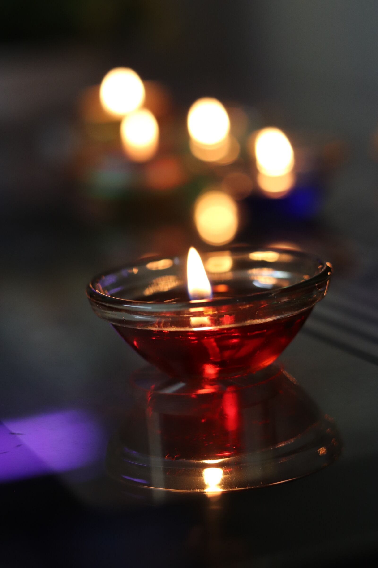 Canon EF 50mm F1.8 STM sample photo. Diwali, candle, candlelight photography