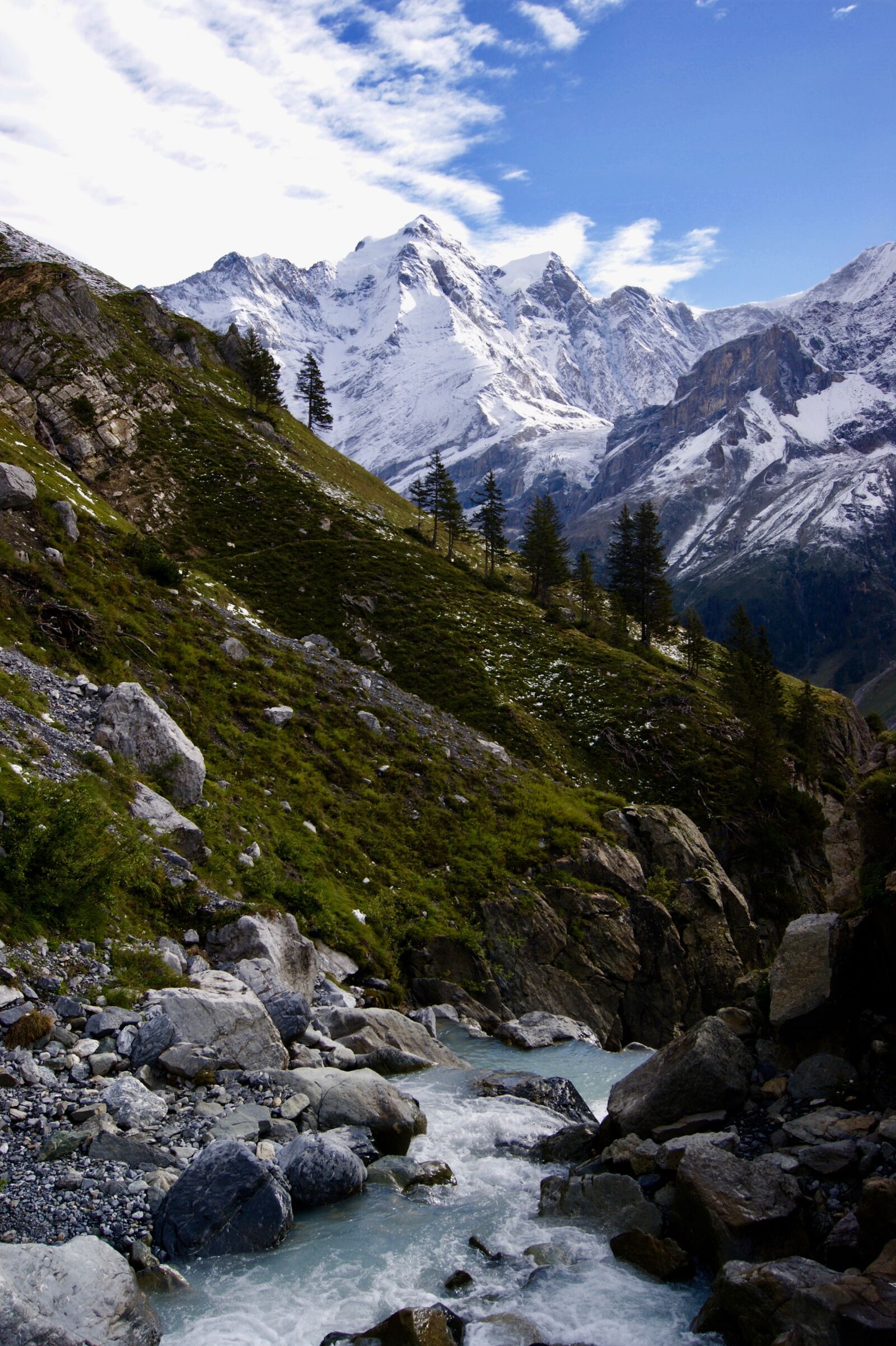 Sony Alpha DSLR-A290 sample photo. Switzerland, mountains, mountain photography