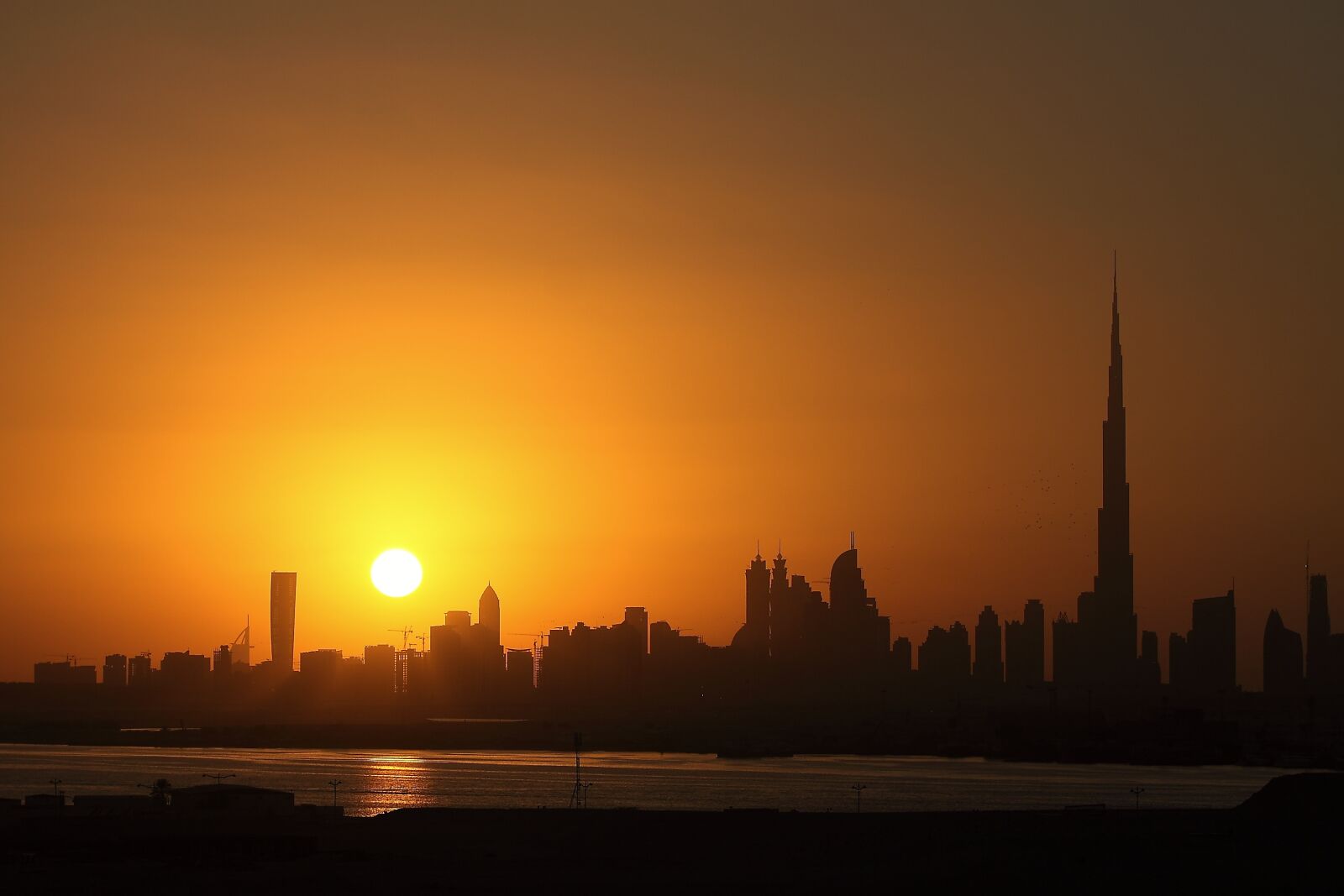 Canon EOS 50D sample photo. Night, dubai, sunset photography