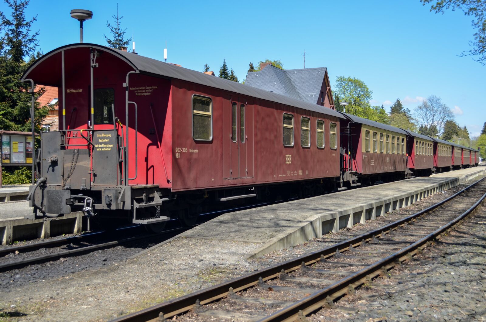 Nikon D5100 sample photo. Train, railway line, rail photography