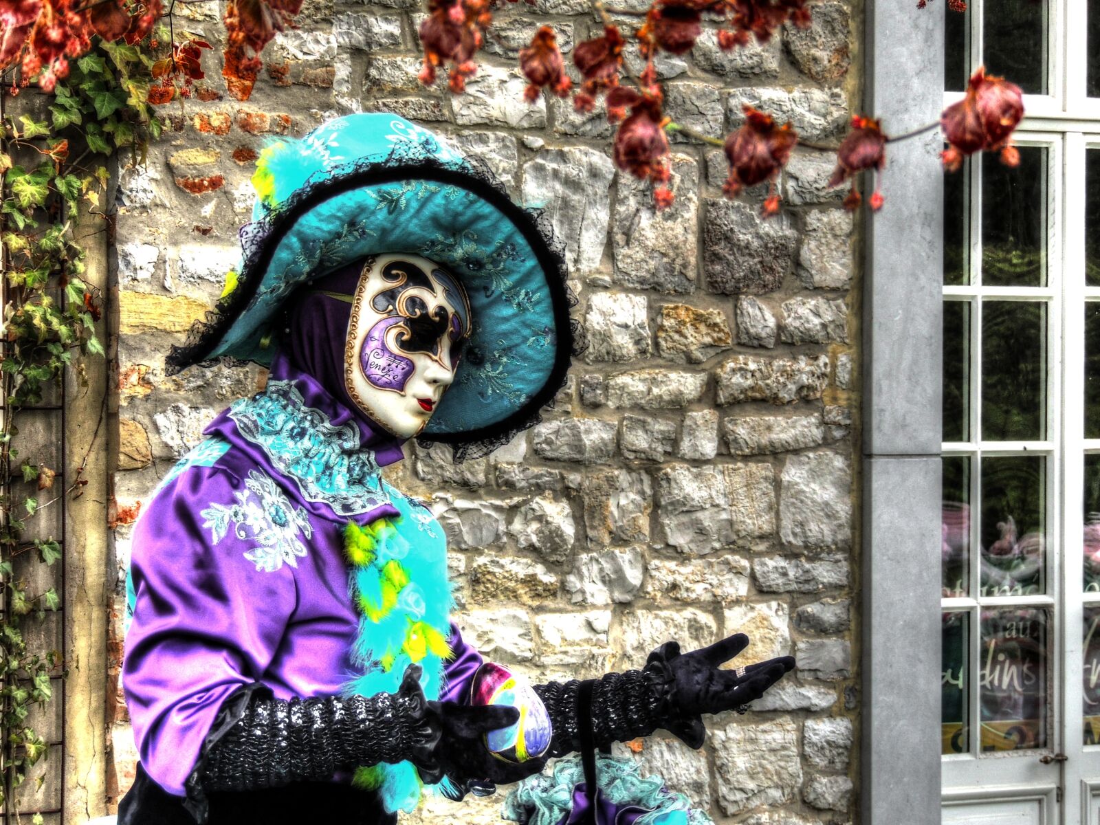 Nikon Coolpix P510 sample photo. Carnival, mask, colors photography