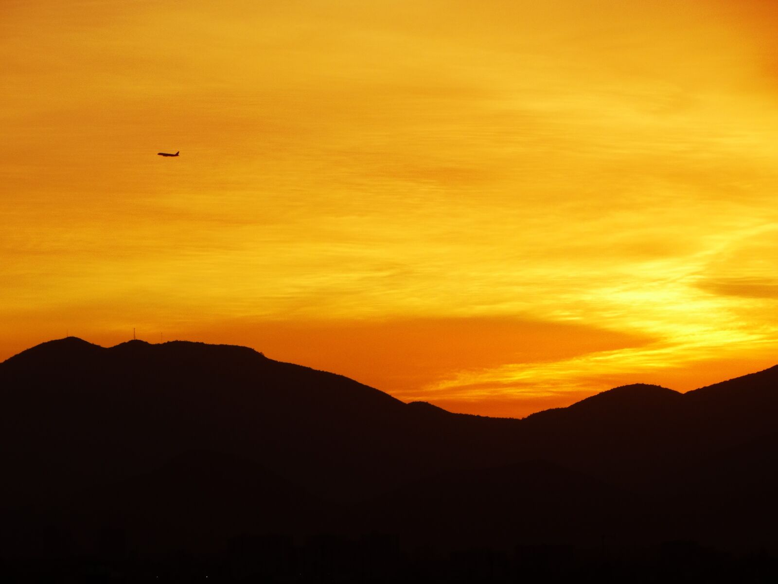Sony Cyber-shot DSC-HX300 sample photo. Sky, santiago, sunset photography