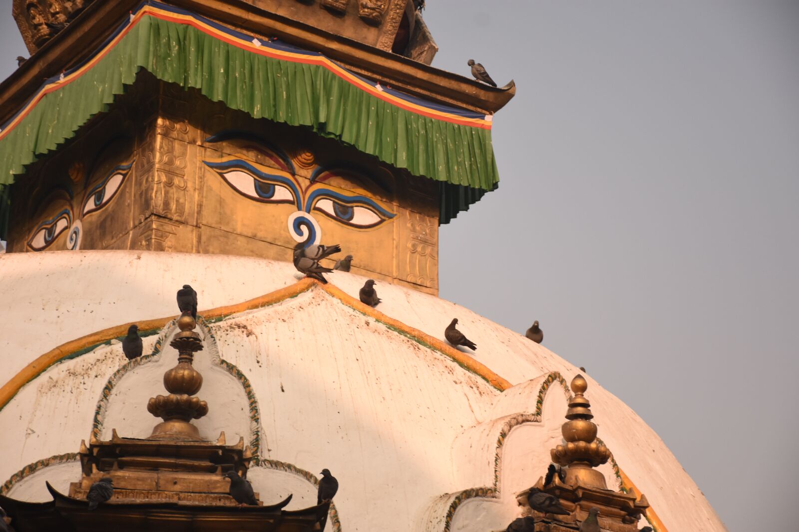 Nikon D7200 sample photo. Swoyambhu, buddha, peace photography