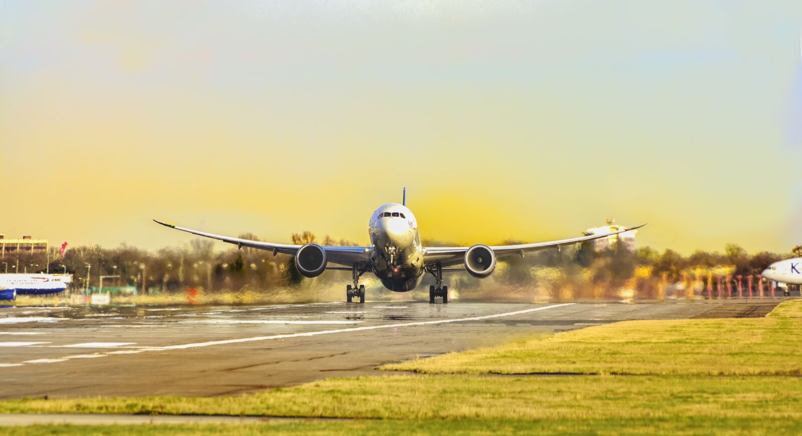 Nikon D7200 sample photo. Virgin, airline, sky photography