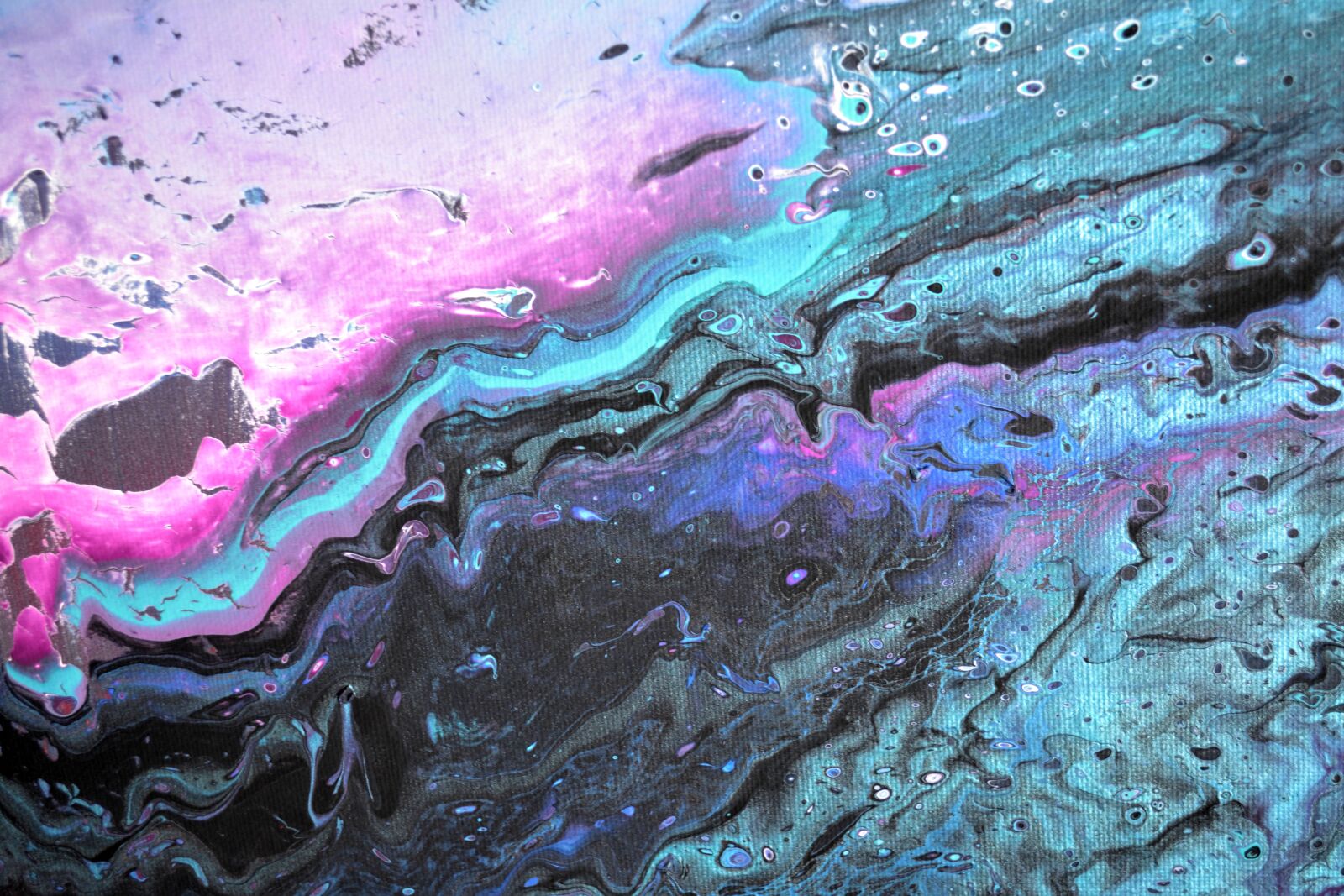 Nikon D3100 sample photo. Painting, abstract, waves photography