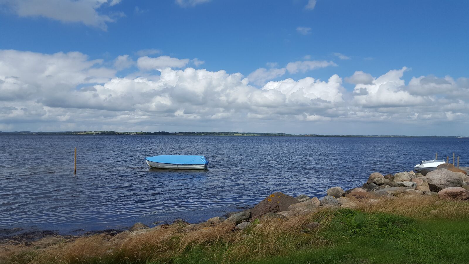 Samsung GALAXY S6 edge sample photo. Fjord, sky, natural photography