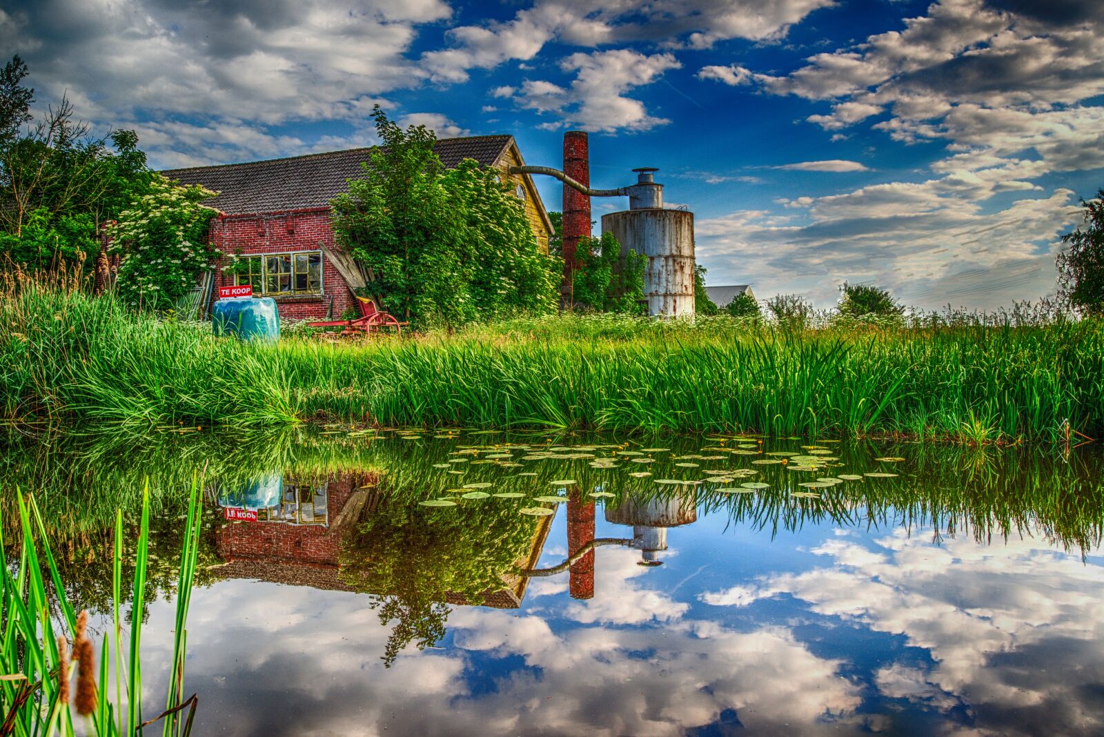 Nikon D610 sample photo. Countryside, water, reflection photography