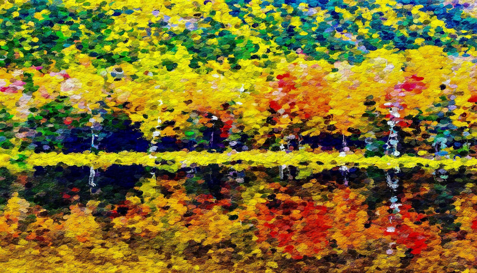 Samsung Galaxy S10 sample photo. Painting oil, fall, landscape photography