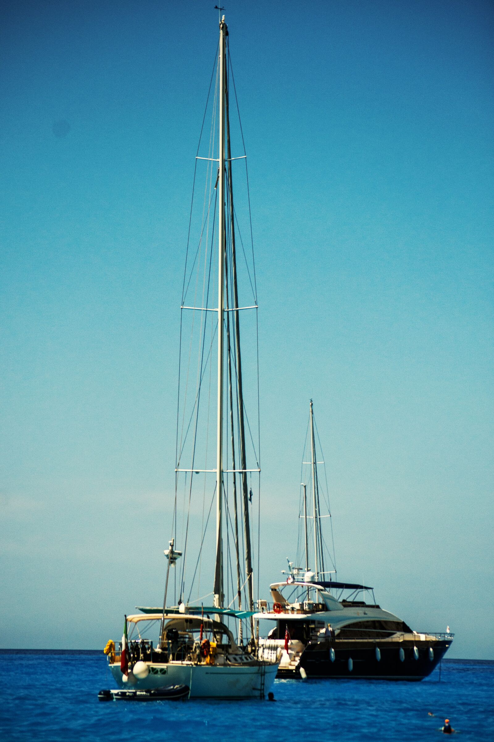 Nikon D3100 sample photo. Yacht, boats, seascape photography