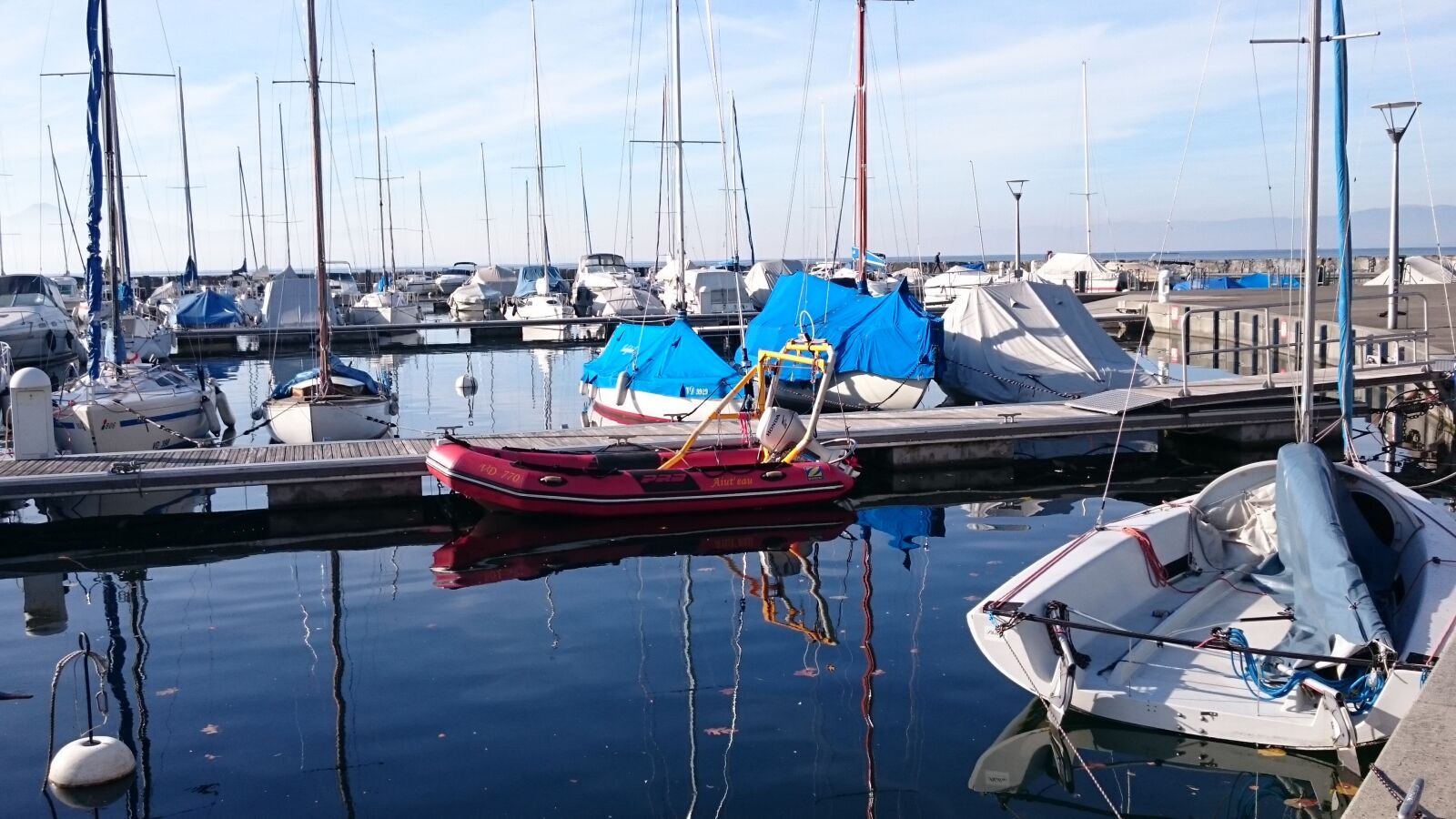 Sony Xperia Z3 sample photo. Boats, port, lake photography