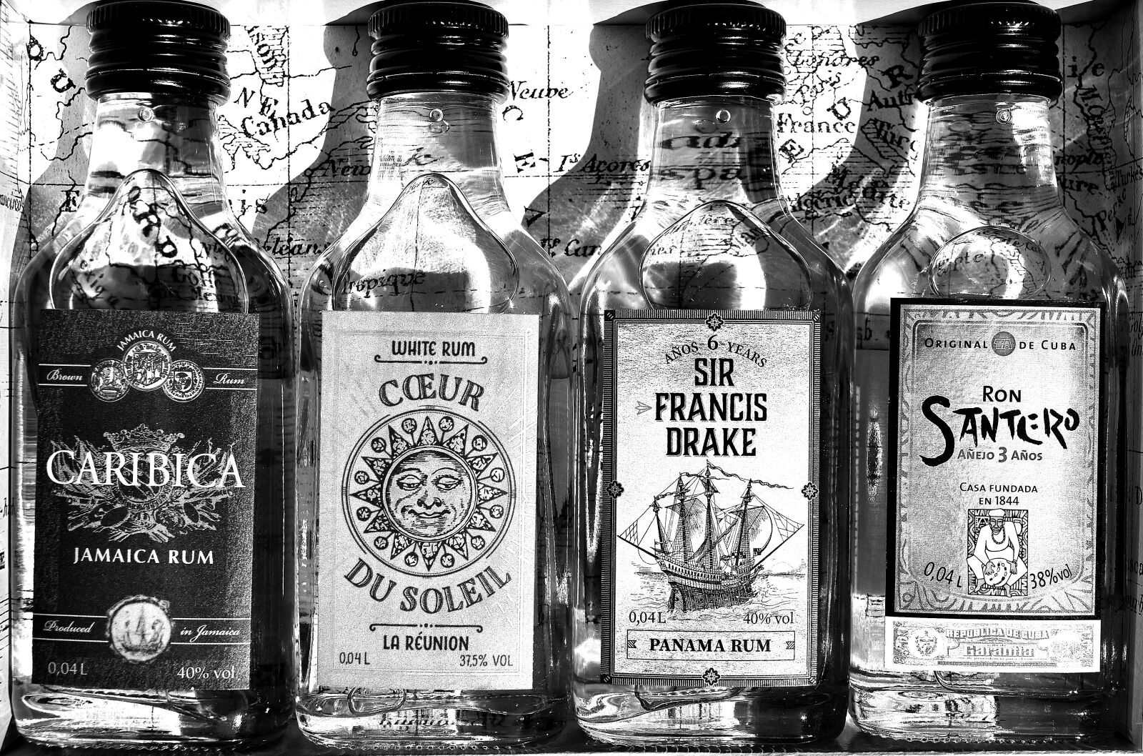 Nikon D7200 sample photo. Rum, alcohol, bottles photography