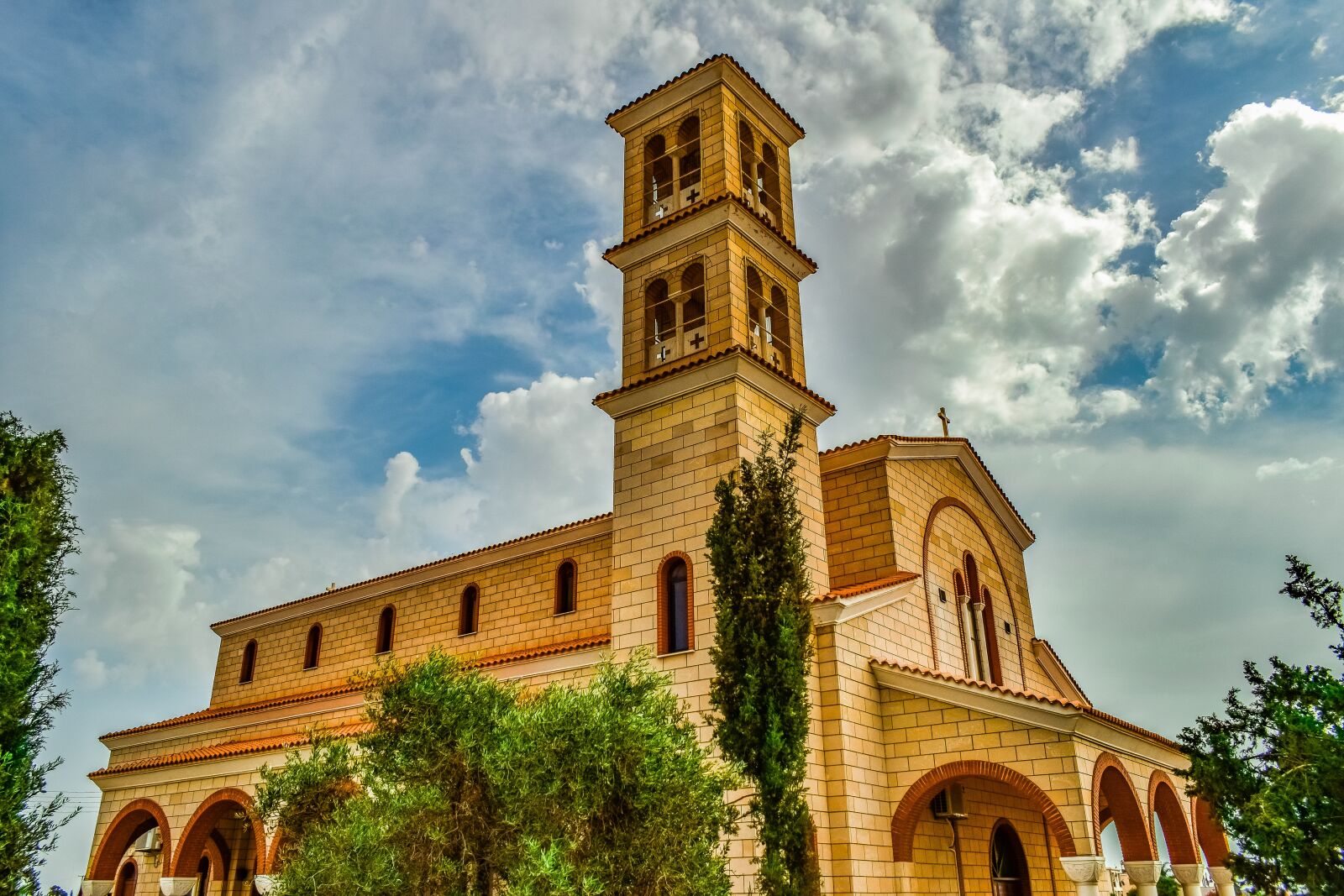 Nikon D3300 sample photo. Cyprus, avgorou, church photography