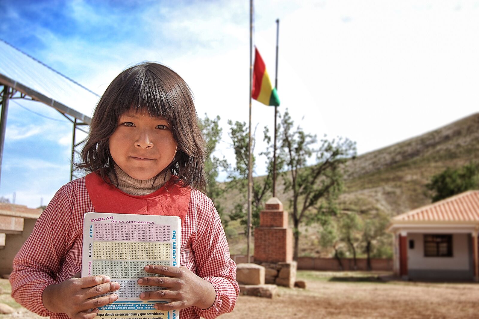 Nikon D40 sample photo. Education, bolivia, girl photography