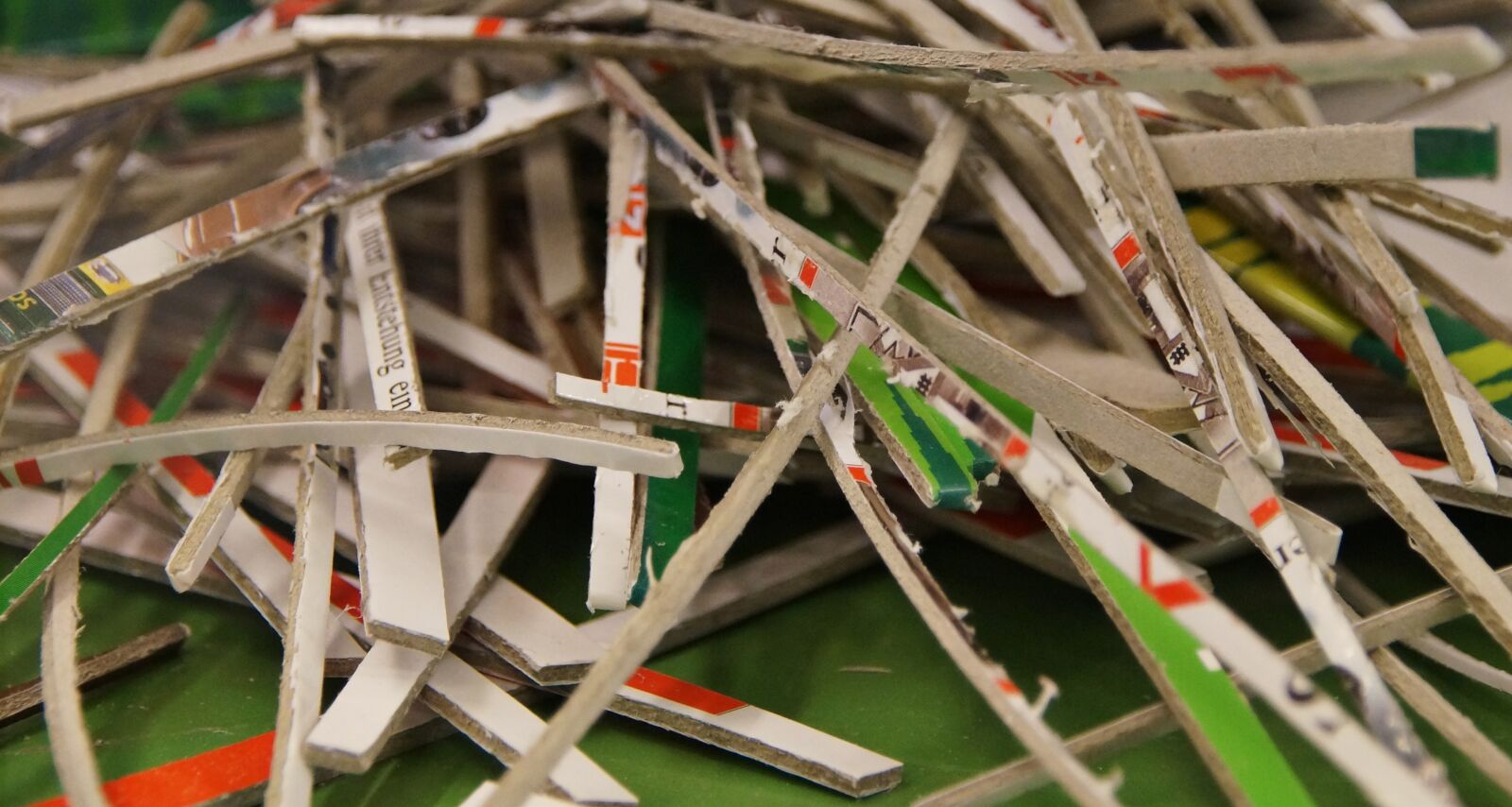 Sony SLT-A57 sample photo. Recycling, flakes, paper photography
