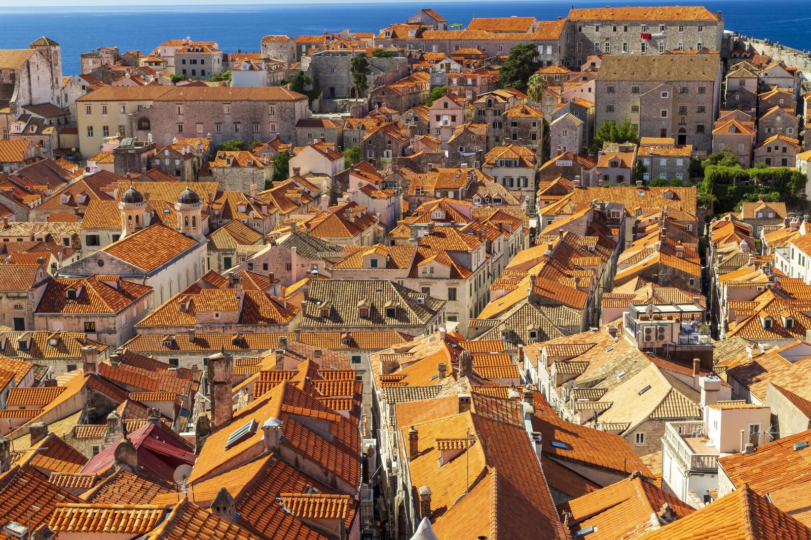 Canon EOS 6D + Canon EF 24-105mm F4L IS USM sample photo. Clay tiles, croatia, dubrovnik photography