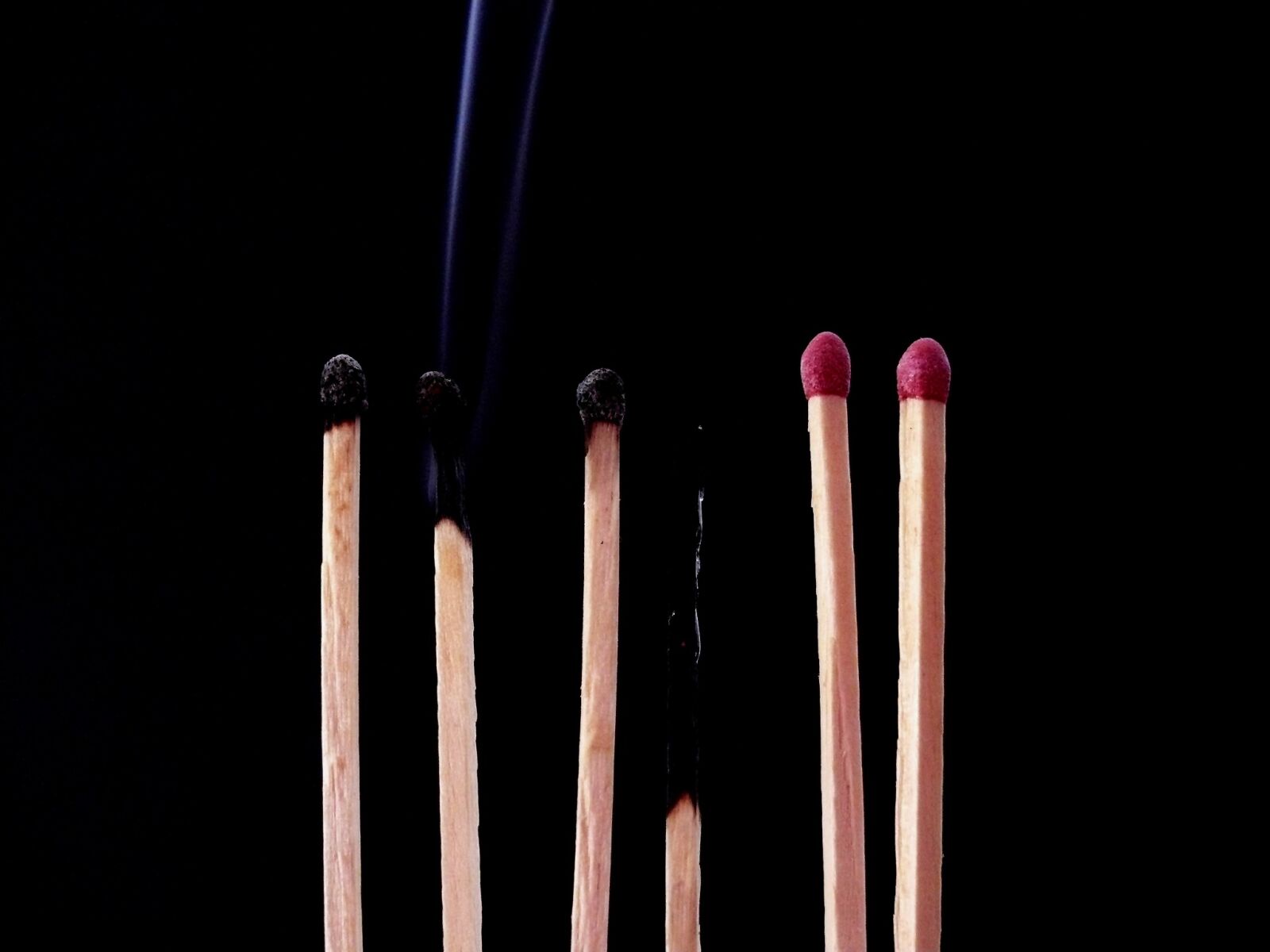 Leica V-LUX 1 sample photo. Matches, processed, burned down photography