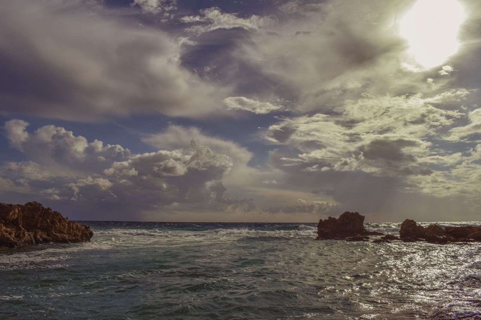 Nikon D3300 sample photo. Rocky coast, sea, sky photography