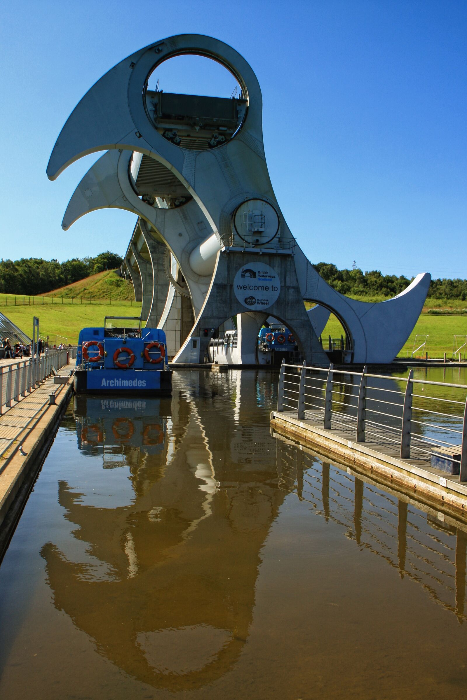 Canon EOS 40D sample photo. Falkirk, wheel, scotland photography