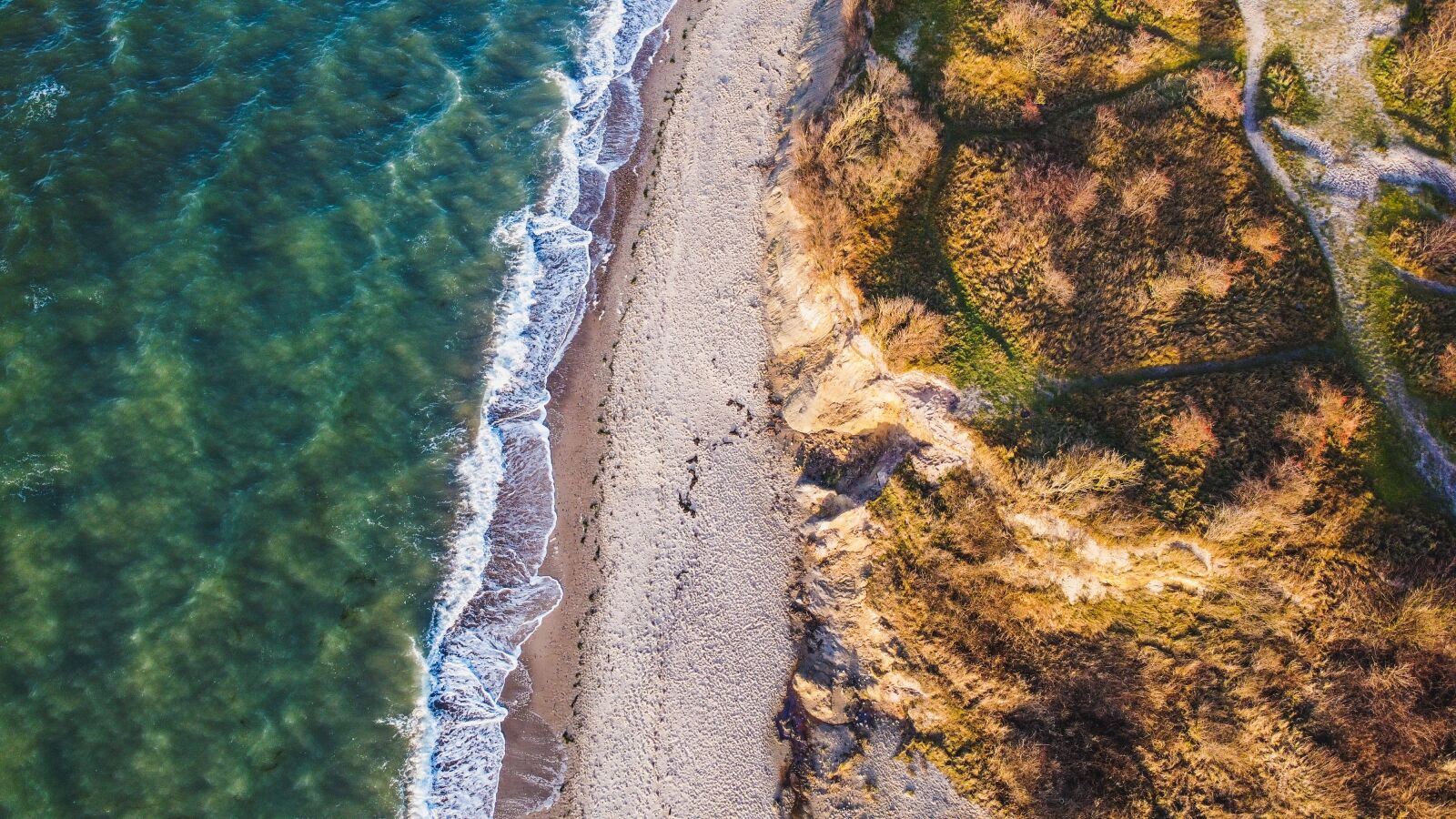 DJI FC7203 sample photo. Beach, coast, sea photography