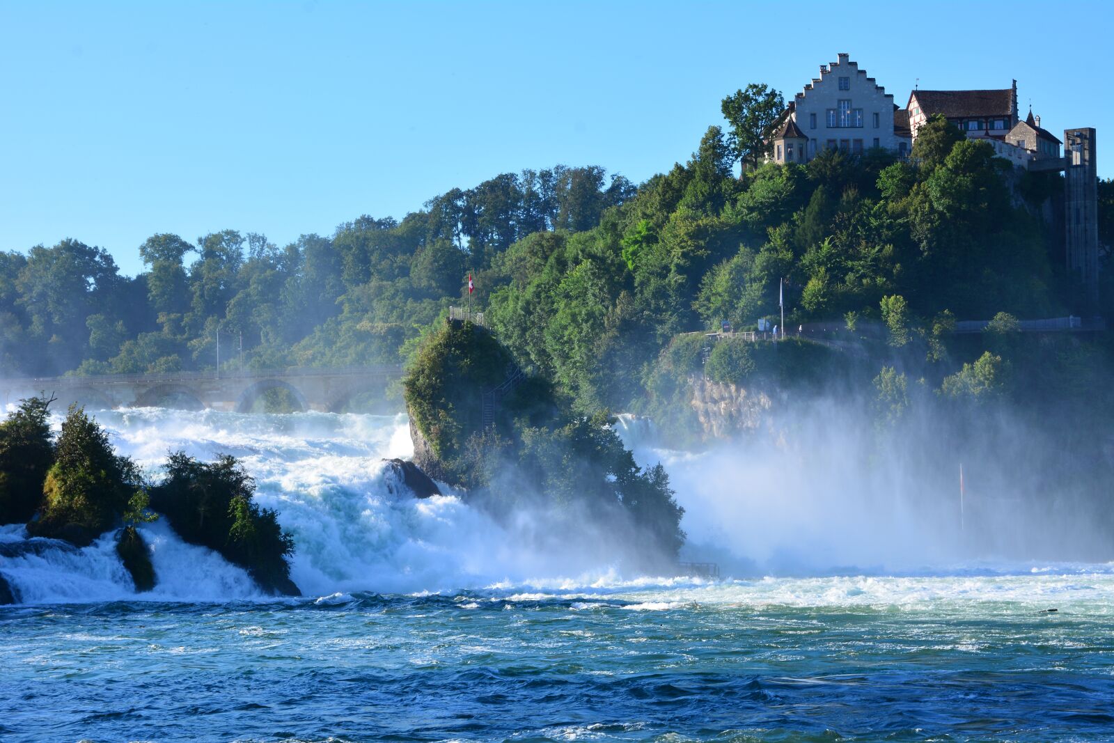 Nikon D7100 sample photo. Neuhausen, schaffhausen, rheinfall photography