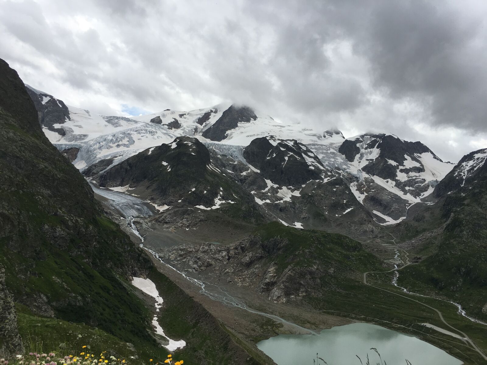 Apple iPhone 6s sample photo. Glacier, mountain, switzerland photography