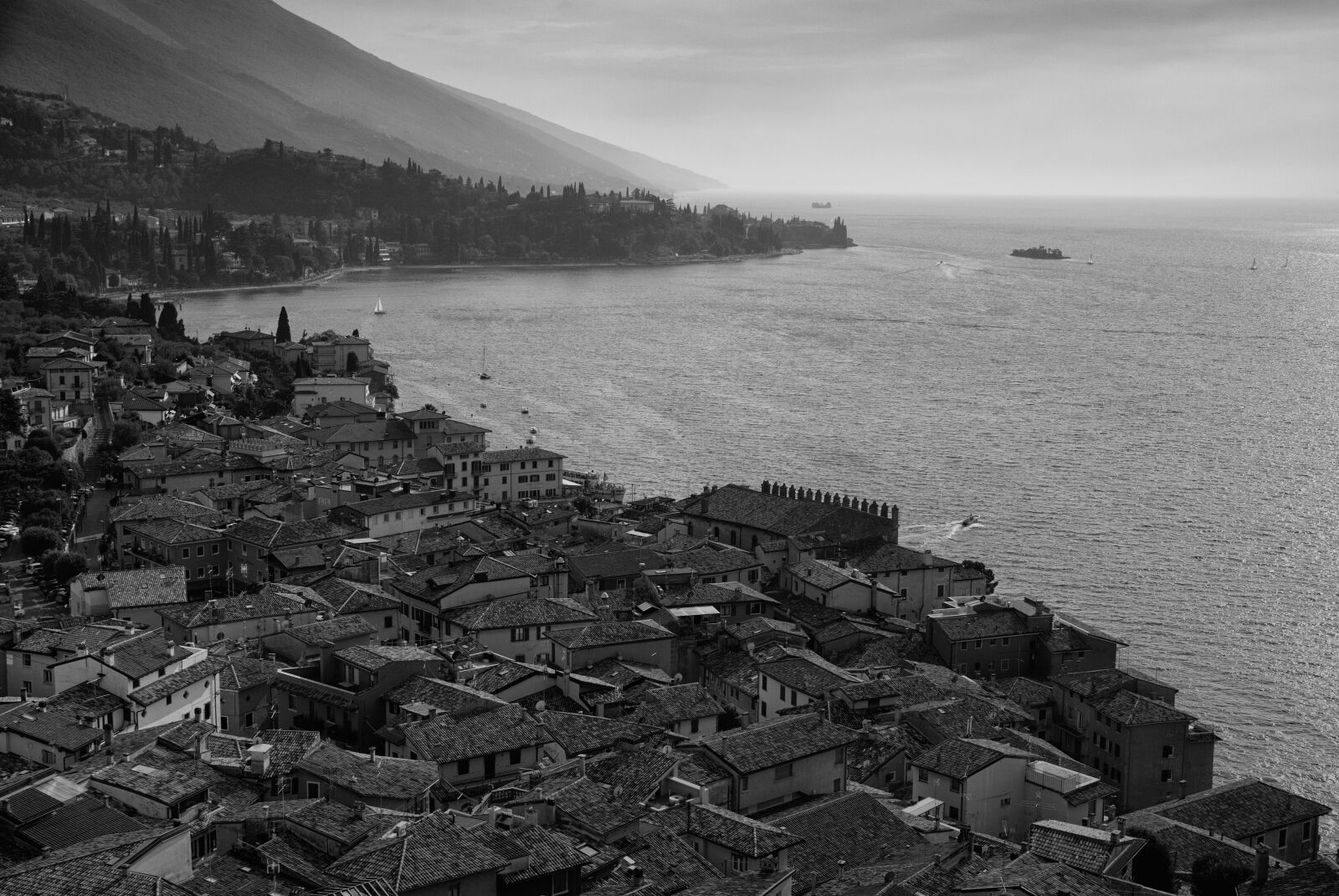 Nikon D80 sample photo. Italy, garda, malcesine photography