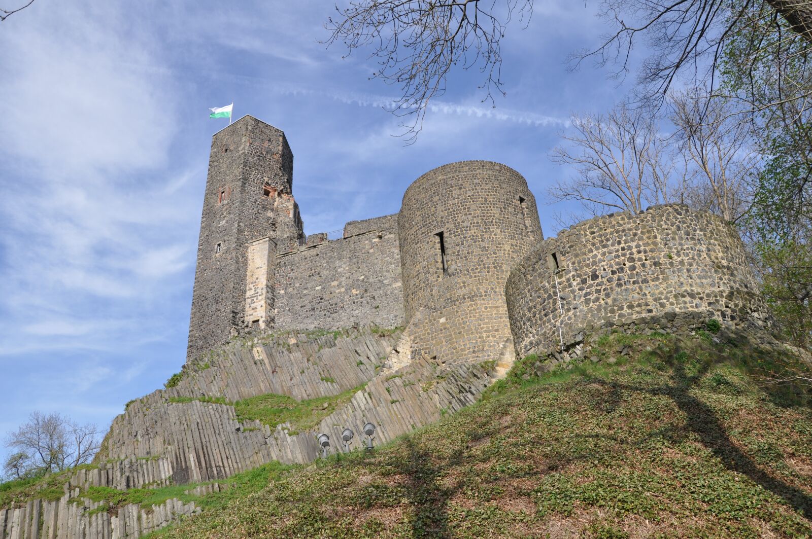 Nikon D5000 sample photo. Germany, castle, stolpen photography