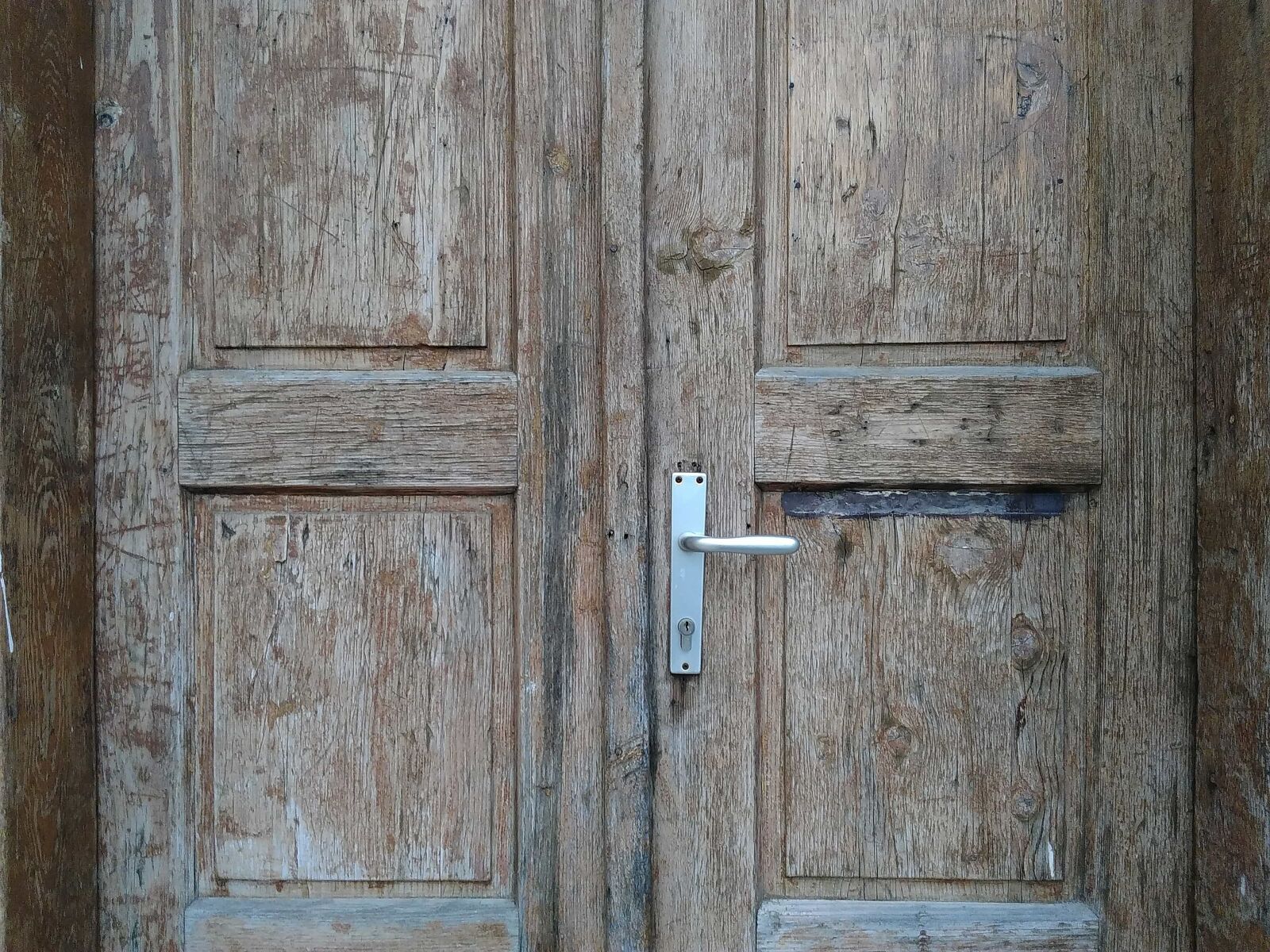 Lenovo S60-A sample photo. Front door, oak, wooden photography