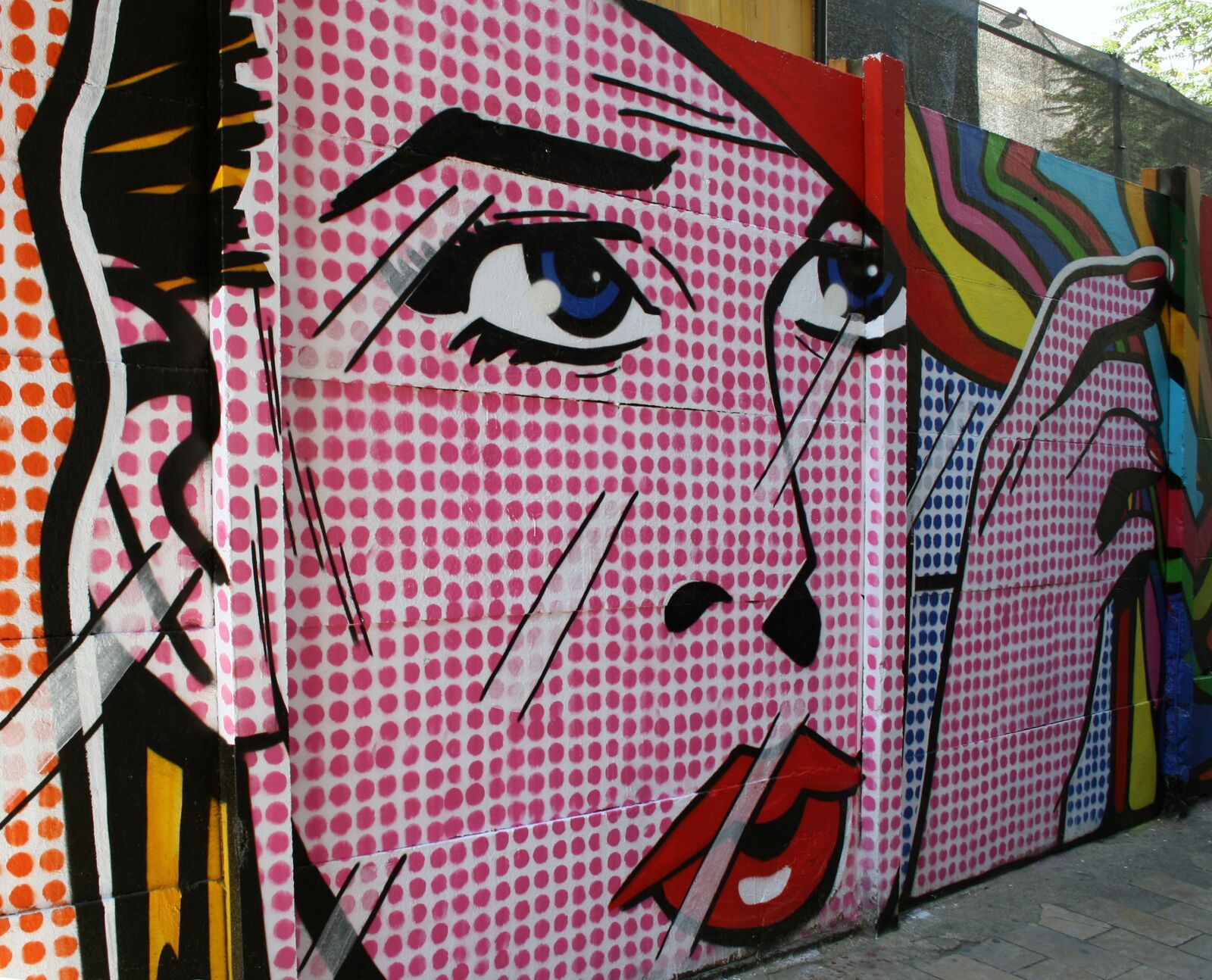 Canon EOS 1000D (EOS Digital Rebel XS / EOS Kiss F) sample photo. Graffiti, urban art, woman photography