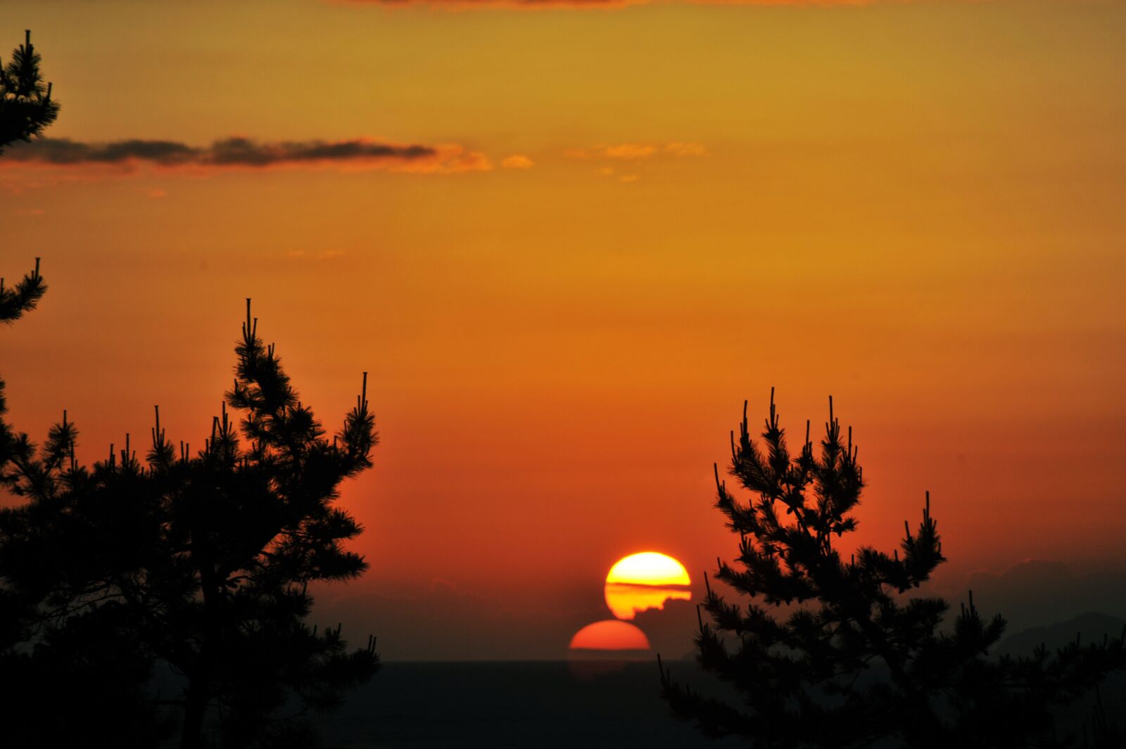 Nikon D700 sample photo. Sunset, solar, sky photography
