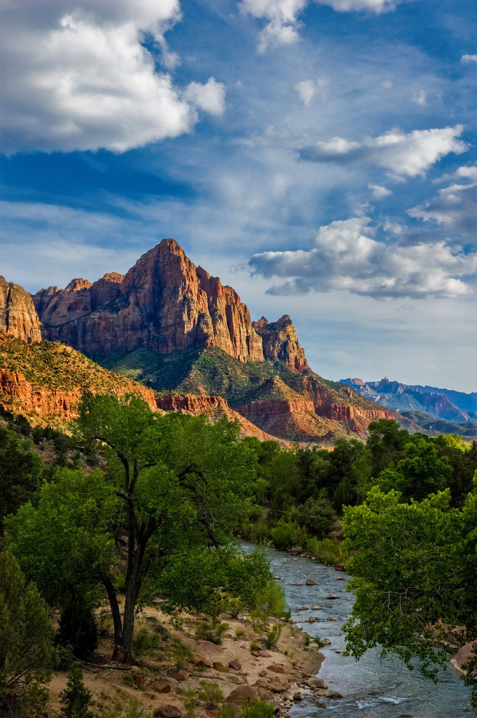 Nikon D70s sample photo. Zion, river, creek photography