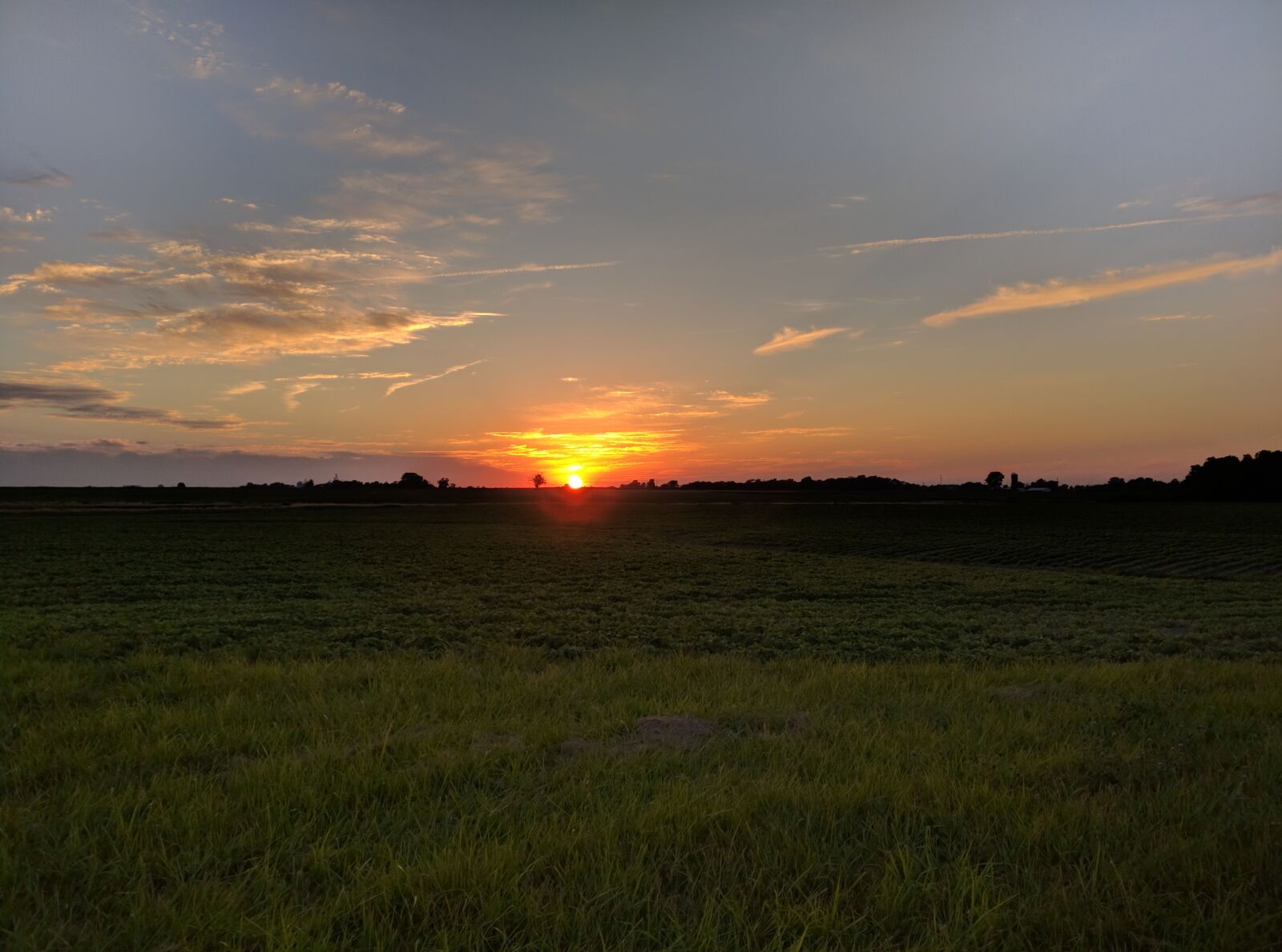 Motorola Nexus 6 sample photo. Sunset, farm, rural photography