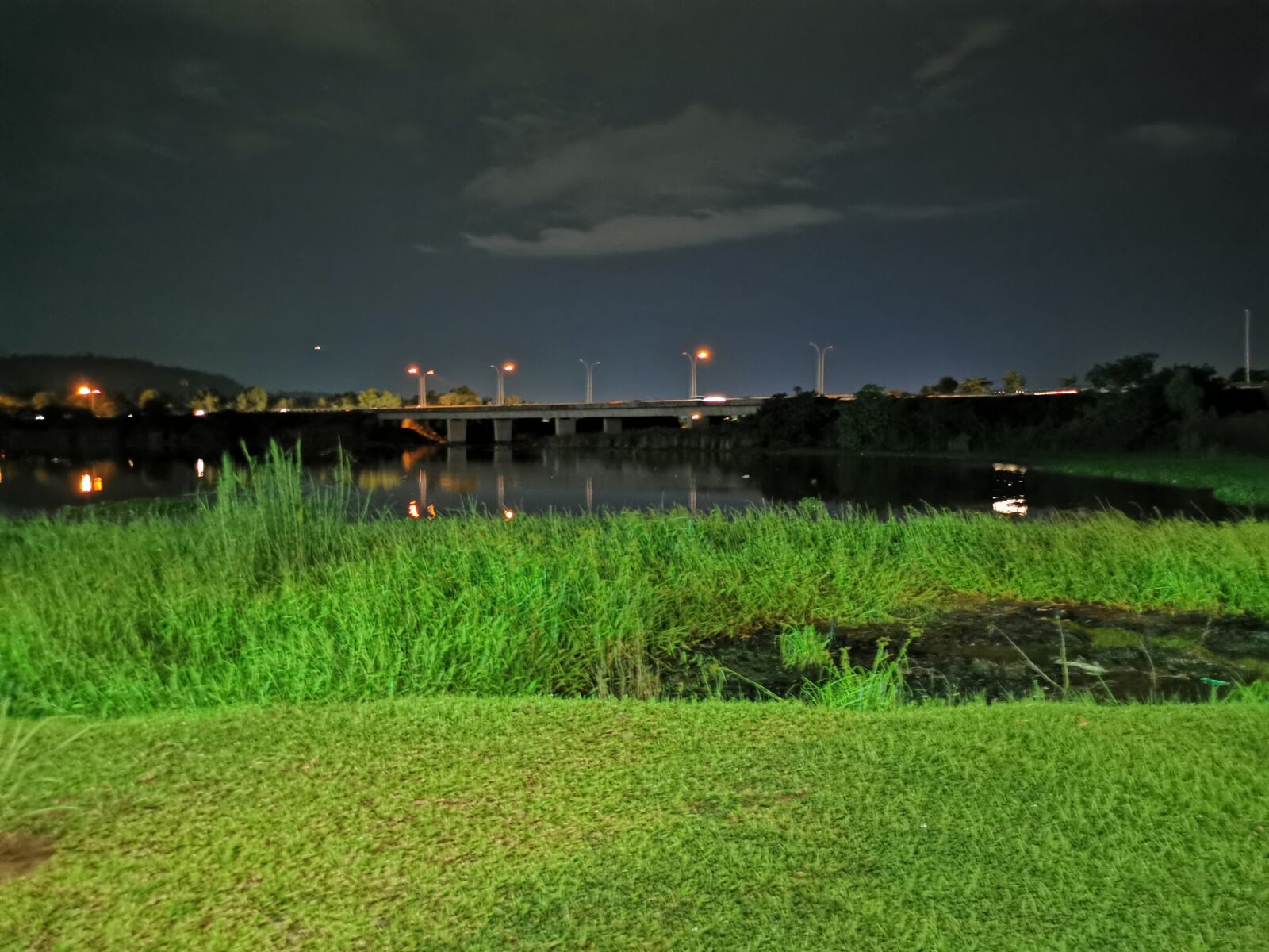 HUAWEI P30 sample photo. Landscape, dark, water photography