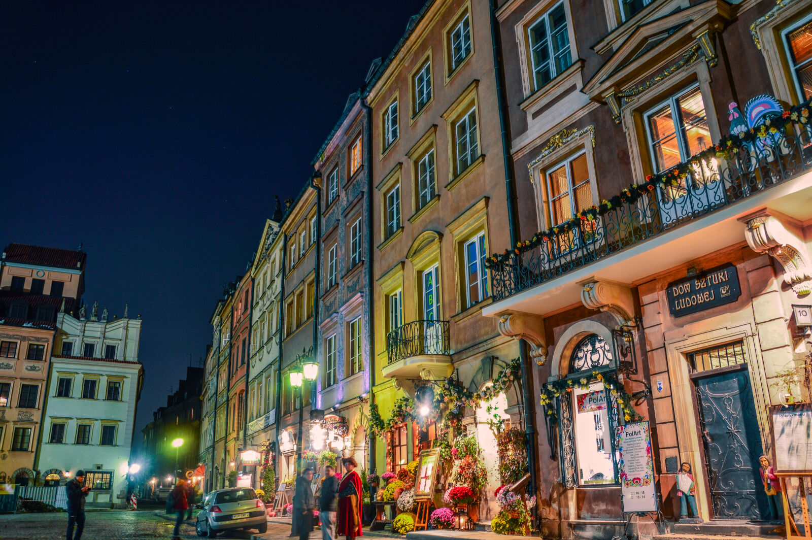 Nikon D3200 sample photo. City, night, winter, colorful photography