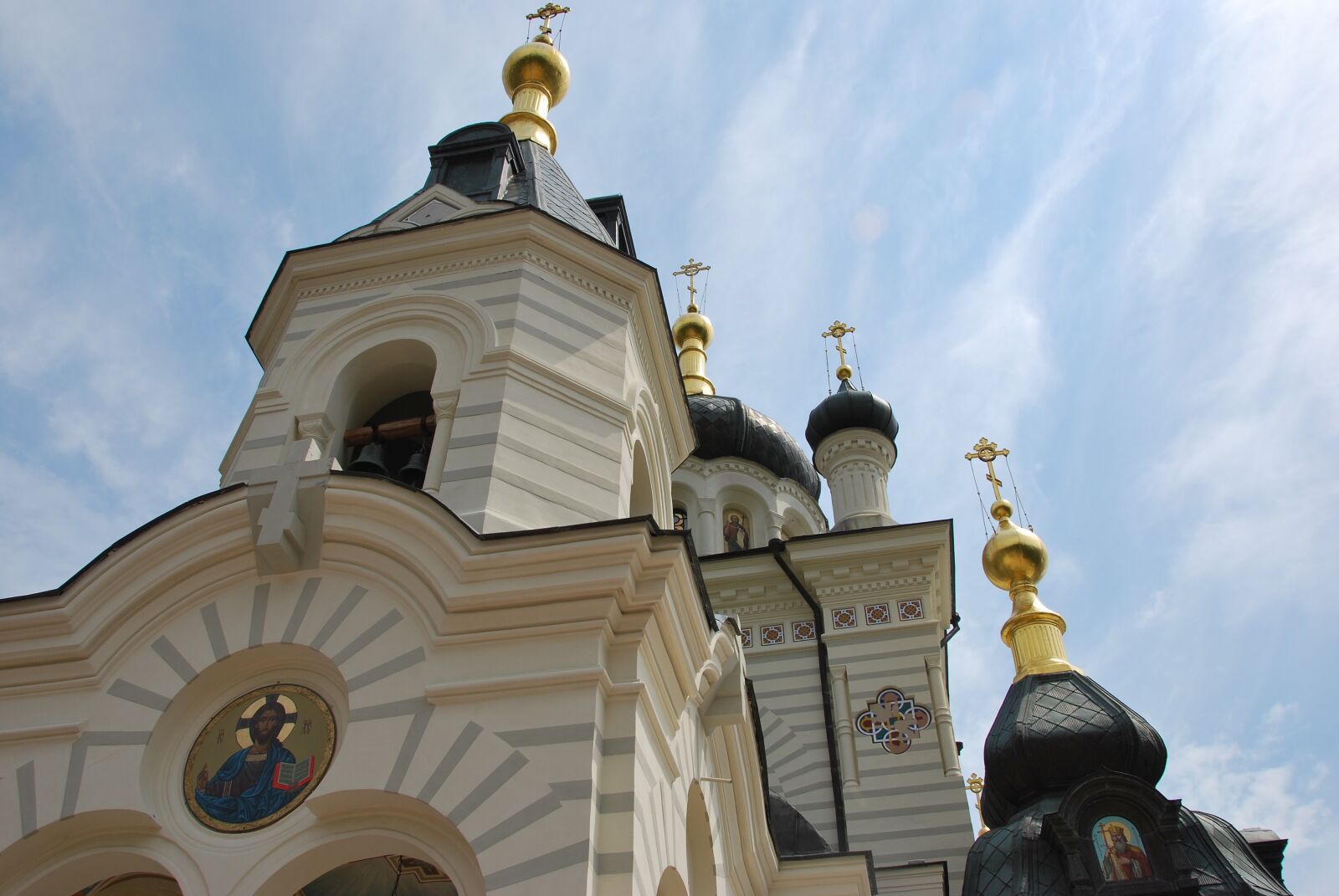 Nikon D60 sample photo. Crimea, church, foros photography