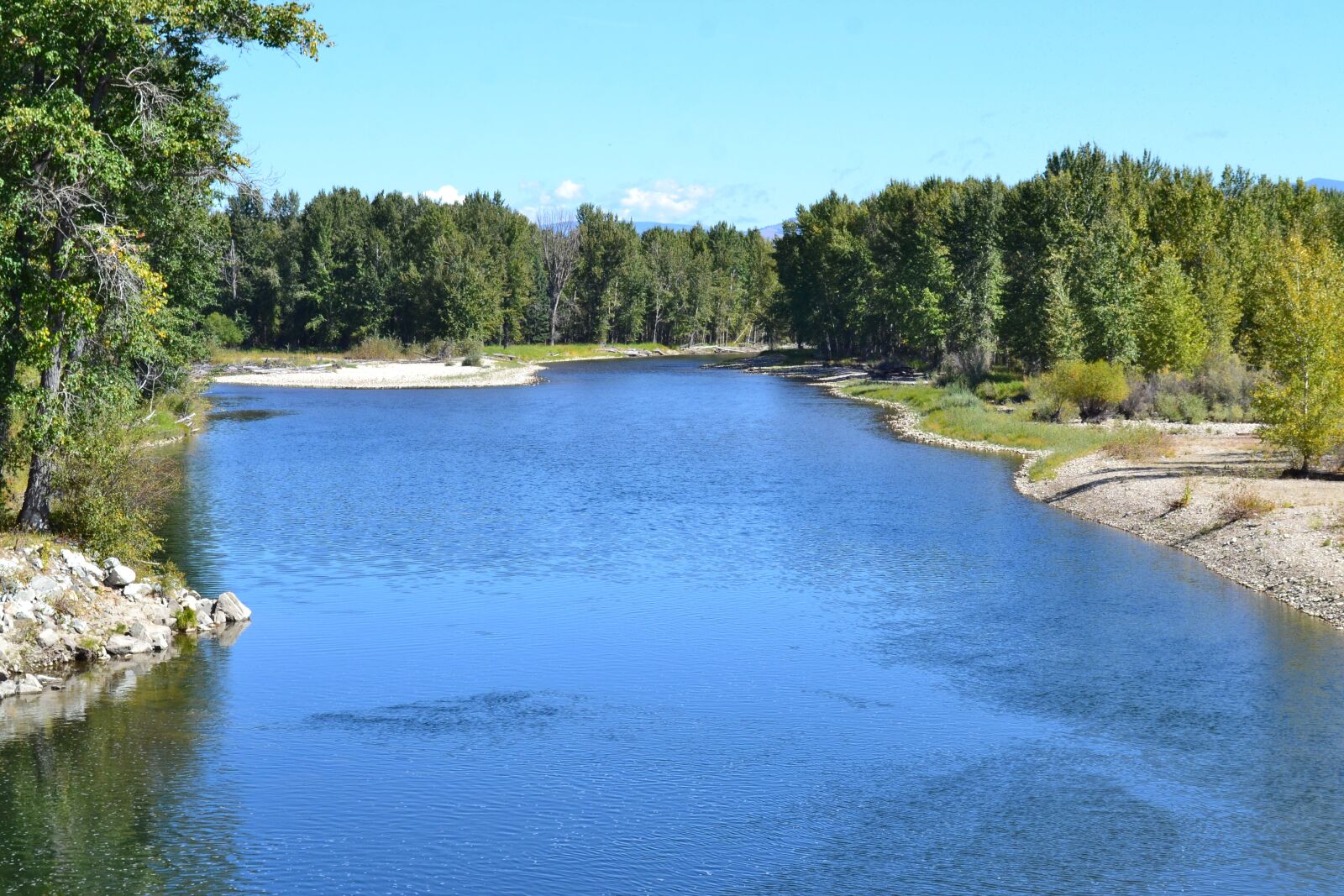 Nikon D3100 sample photo. Bitterroot river, hamilton, montana photography